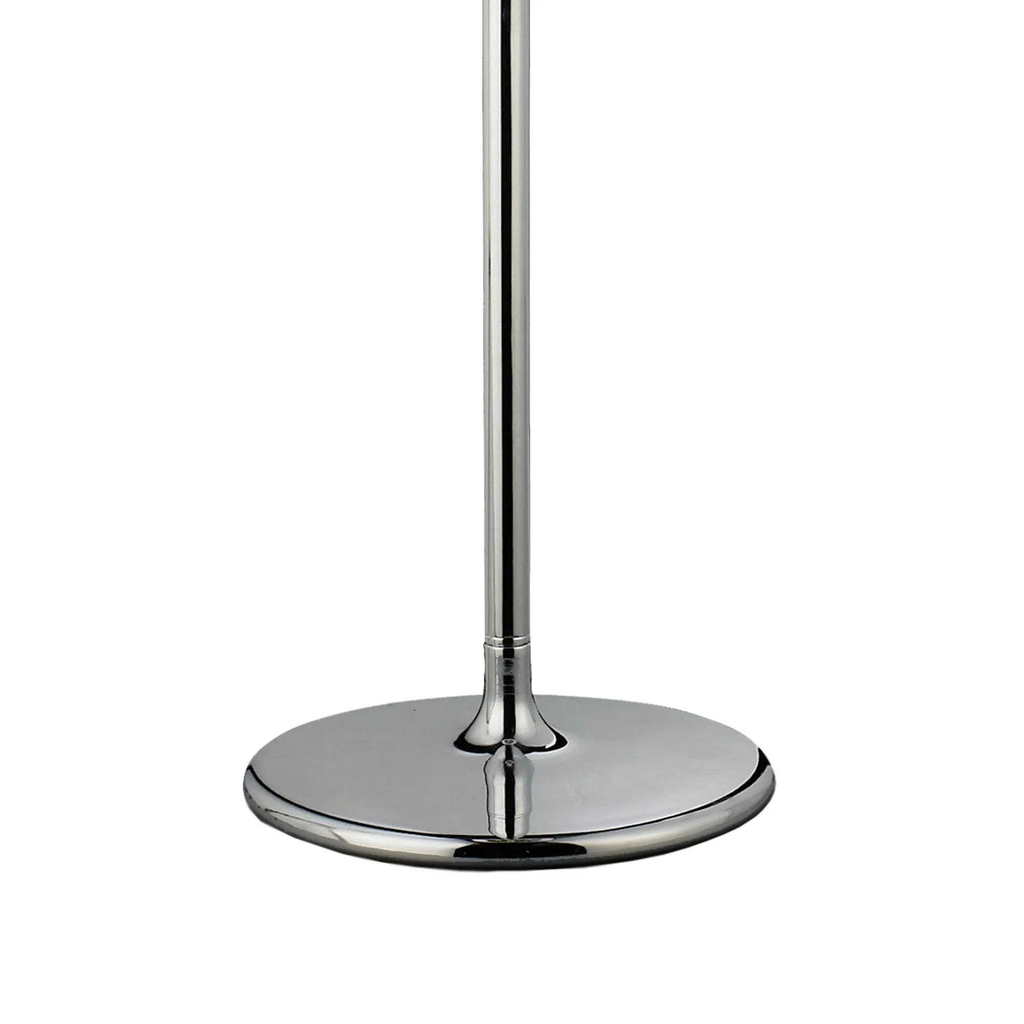 Olivia Crystal 163cm Floor Lamp 3 Light IL30063/CR  Diyas Olivia Polished Chrome-Ivory Cream